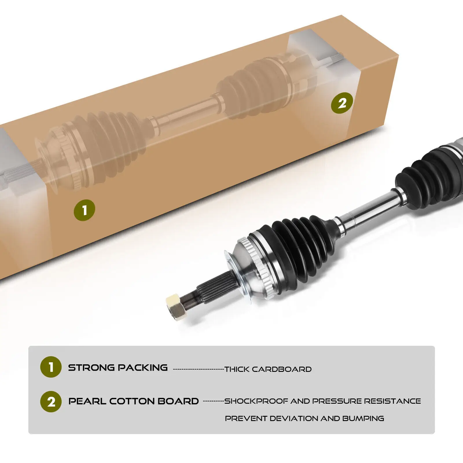 CV Axle Assembly For Mercedes-Benz GLK250 2013-2015 GLK350 2010-2015 Front Left 1700-701185, 1700701185