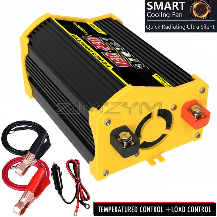 carro inversor adaptador 12v a 220v 110v
