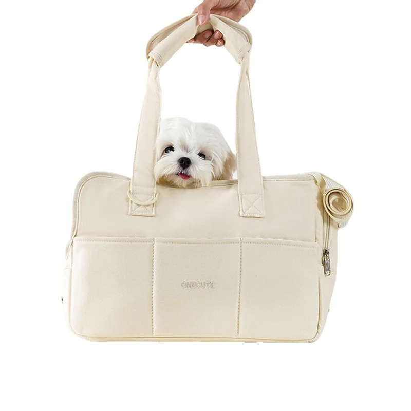 

Spot Korean Small Body Dog Go Out Bag Pet Cat Bag Small Dog Portable Shoulder Hand-held Messenger Take-away Bag Pets Bag