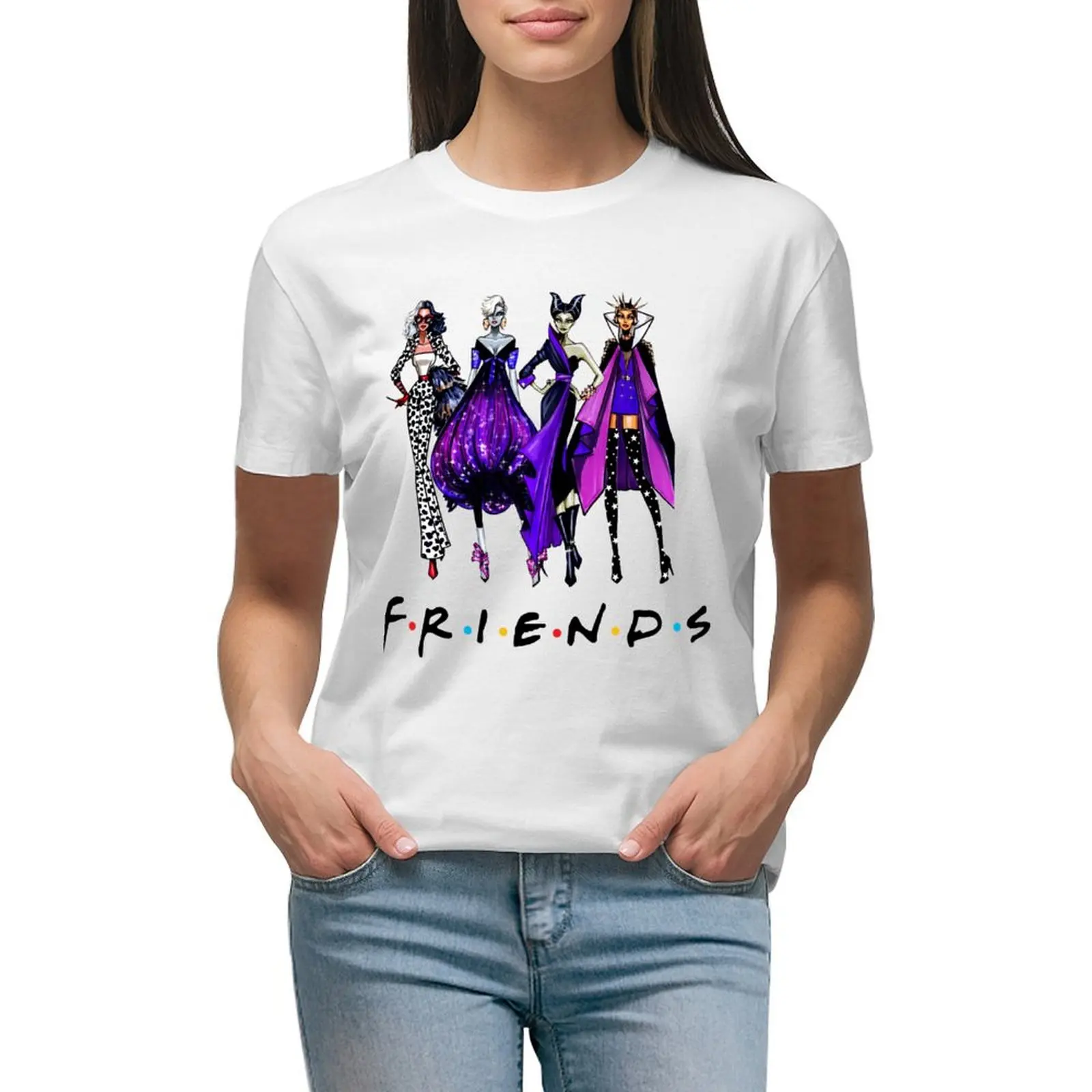 

For Men Women Cruella De Vil Gift For Birthday T-shirt anime clothes hippie clothes Women tops