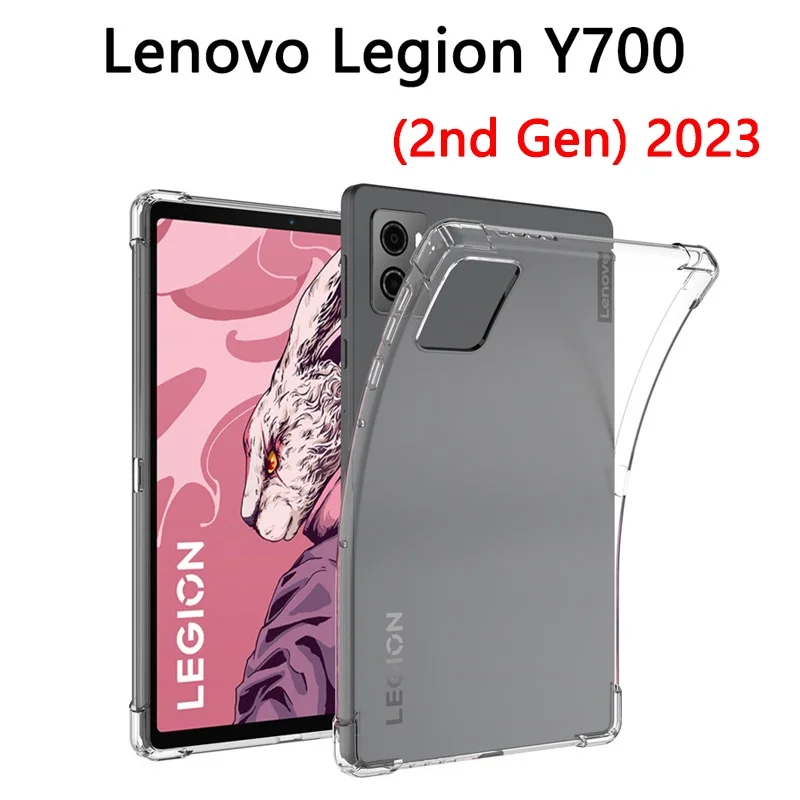 

Tablet Case For Lenovo Legion Y700 2nd Gen 8.8" TB-320FU Soft Silicon Shell Back Cover For LEGION Y700 2023