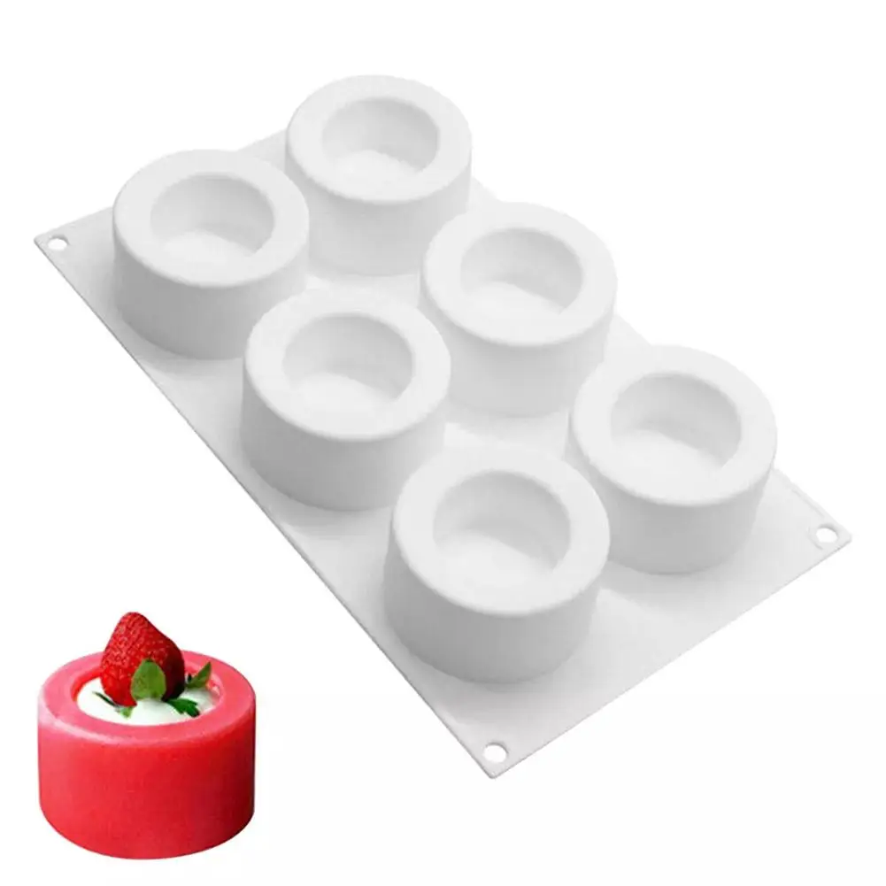 Concave Cup Cake Mold Silicone 4