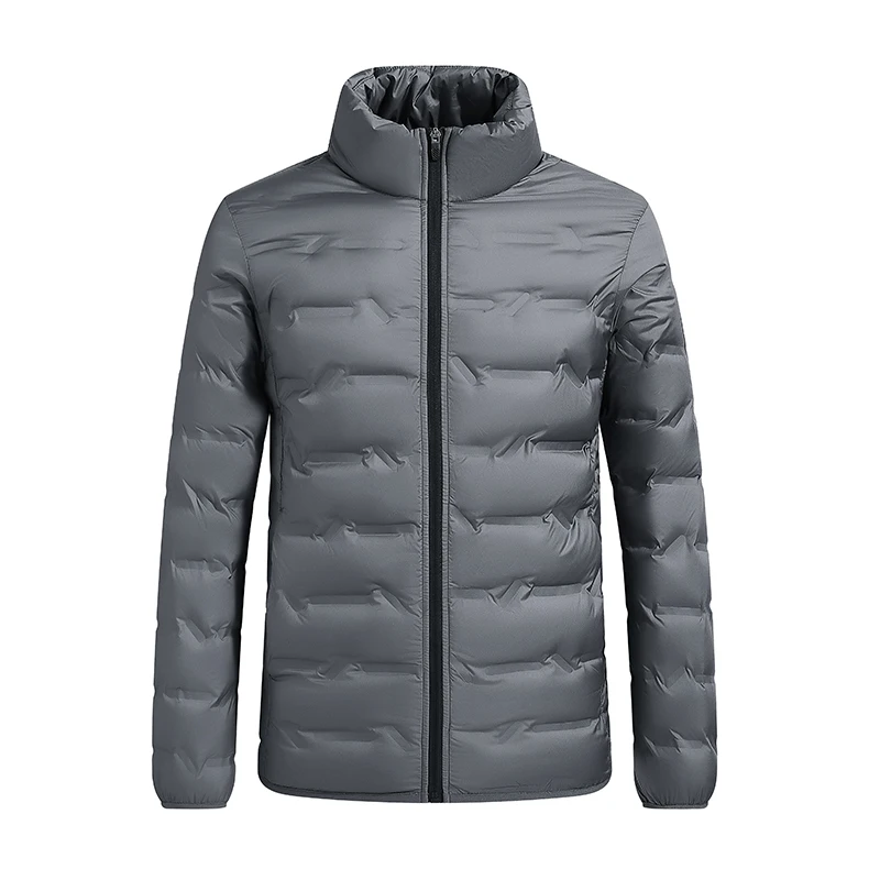 New Casual Winter 85% White Duck Down Jackets Black  Hoodies Parkas Male Coat Lightweight Water Wind-Resistant Men's Clothing