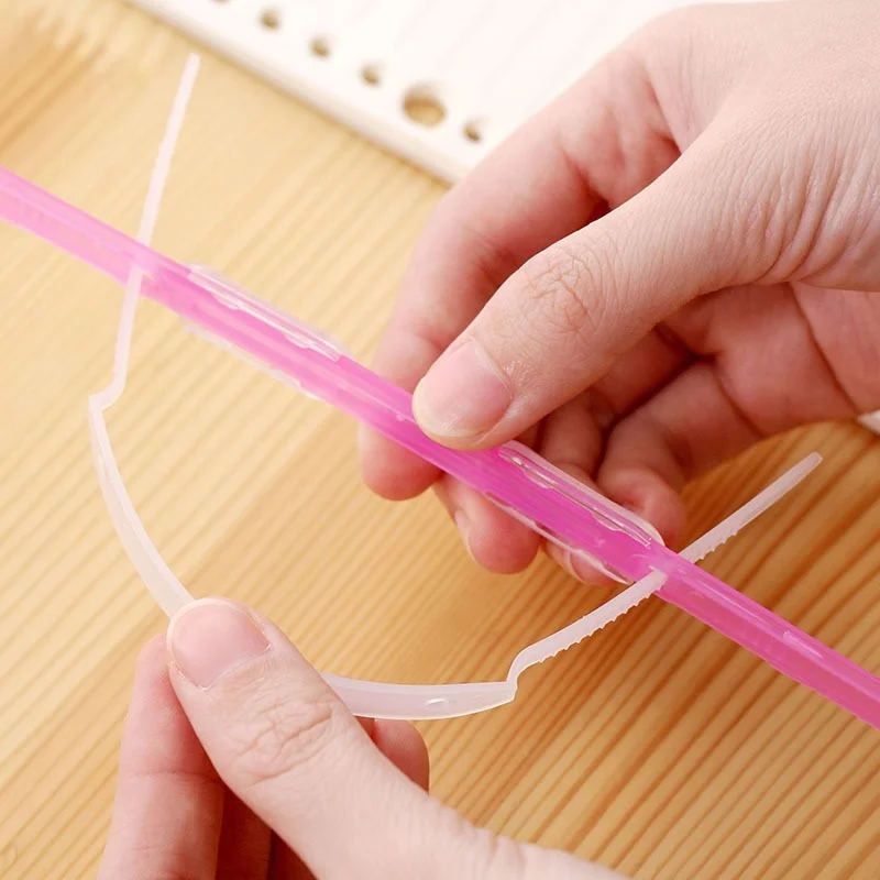 プラスチック製の2穴バインディングクリップ,ルーズリーフ付きクリップ