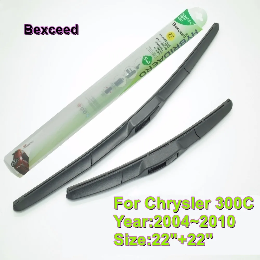 Wiper Blade For Chrysler 300C 22"+22" Bexceed Car Windshield Windscreen