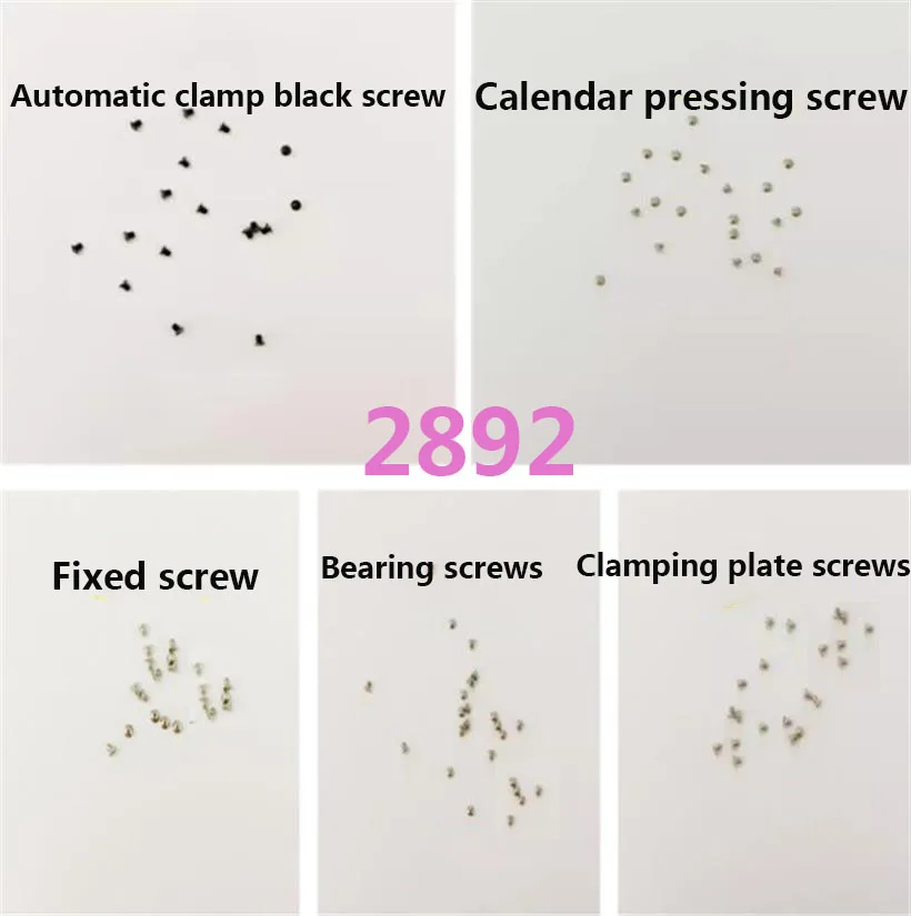 Gli Accessori Per Orologi Sono Adatti Per Il Movimento Eta 2892 Vite Fissa Morsetto Piastra Vite Cuscinetto Vite Vite Vite Di Compressione