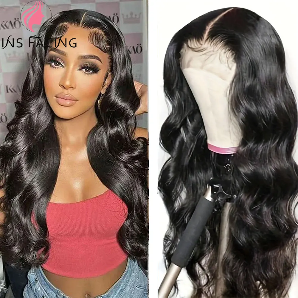 

Lace Front Human Hair Wigs for Women Body Wave 13x6 Brazilian Human Hair Wigs Transparent Lace Frontal Wigs 4x4 Lace Closure Wig