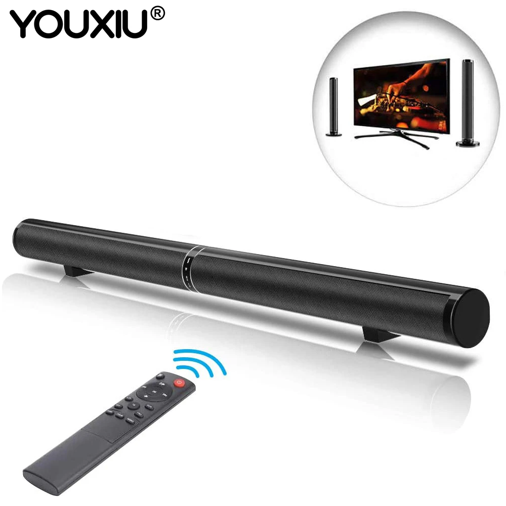 Uanset hvilken Serrated Final Youxiou 50w Home Theater Surround Sound System Tv Sound Bar Detachable  Bluetooth Speakers Hifi 3d Stereo Column Dual Subwoofers - Speakers -  AliExpress