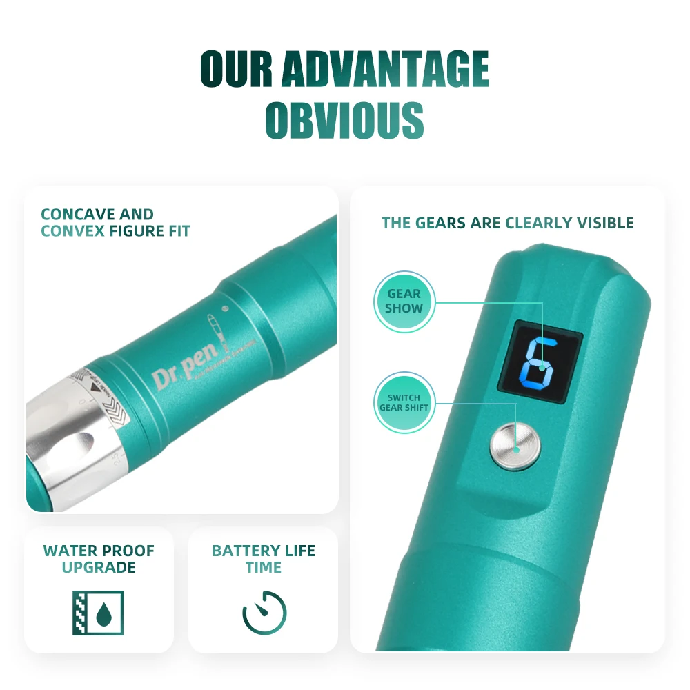 Рисунок 5 - Dr. Pen Ultima A6S с 2 картриджами