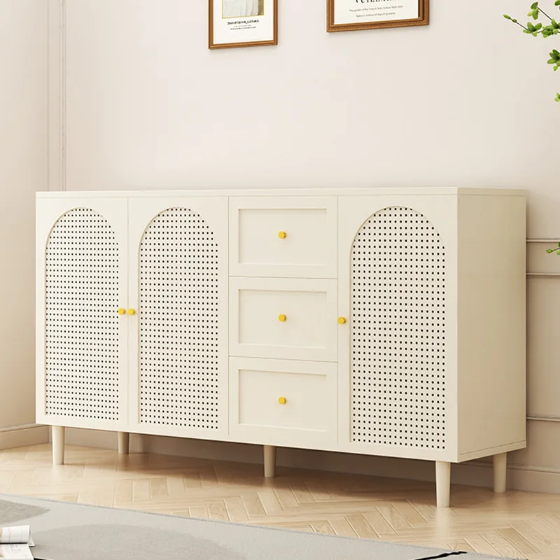 Space Saving Sideboards Kitchen Cabinet Buffet Corner Nordic White Sideboards Storage Locker Armario Cozinha Furniture YX50SD