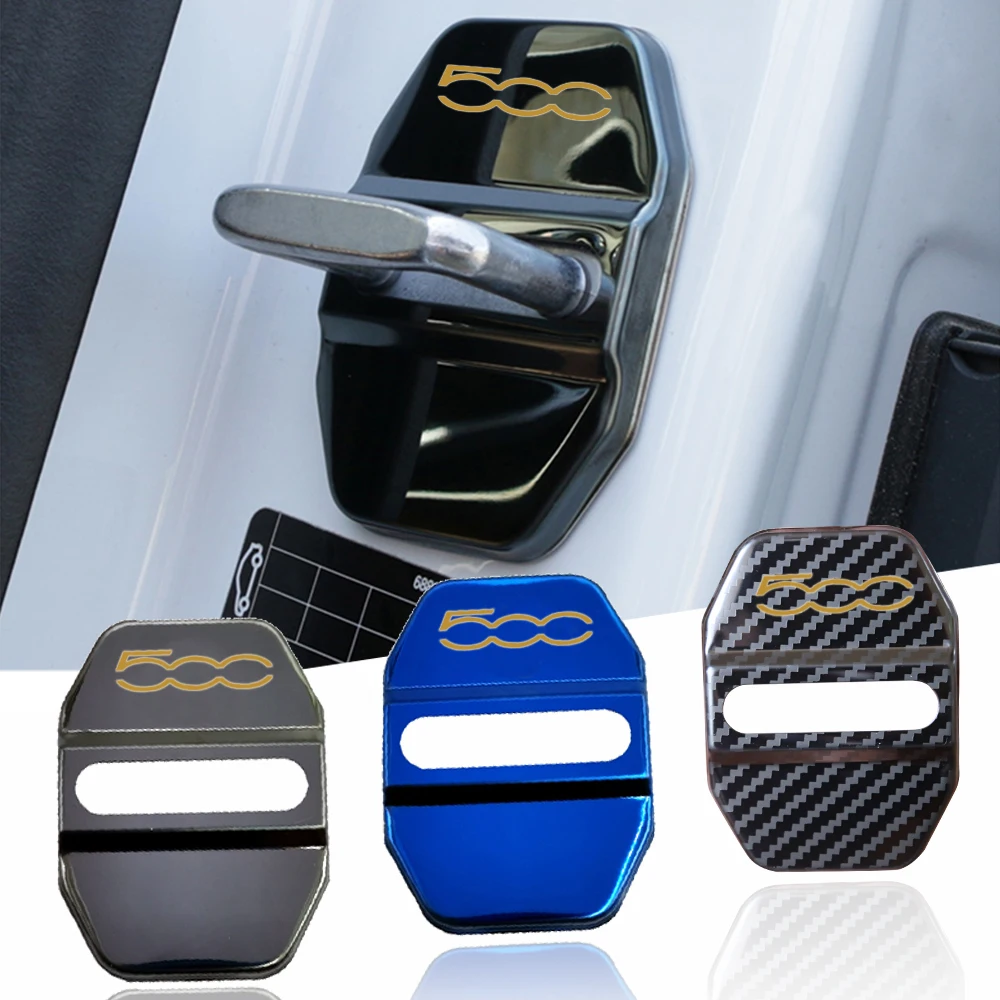 Per Fiat 500 500L 500X 500E Abarth Serratura Elettrica Per Auto In Acciaio Inossidabile Accessori Per Auto