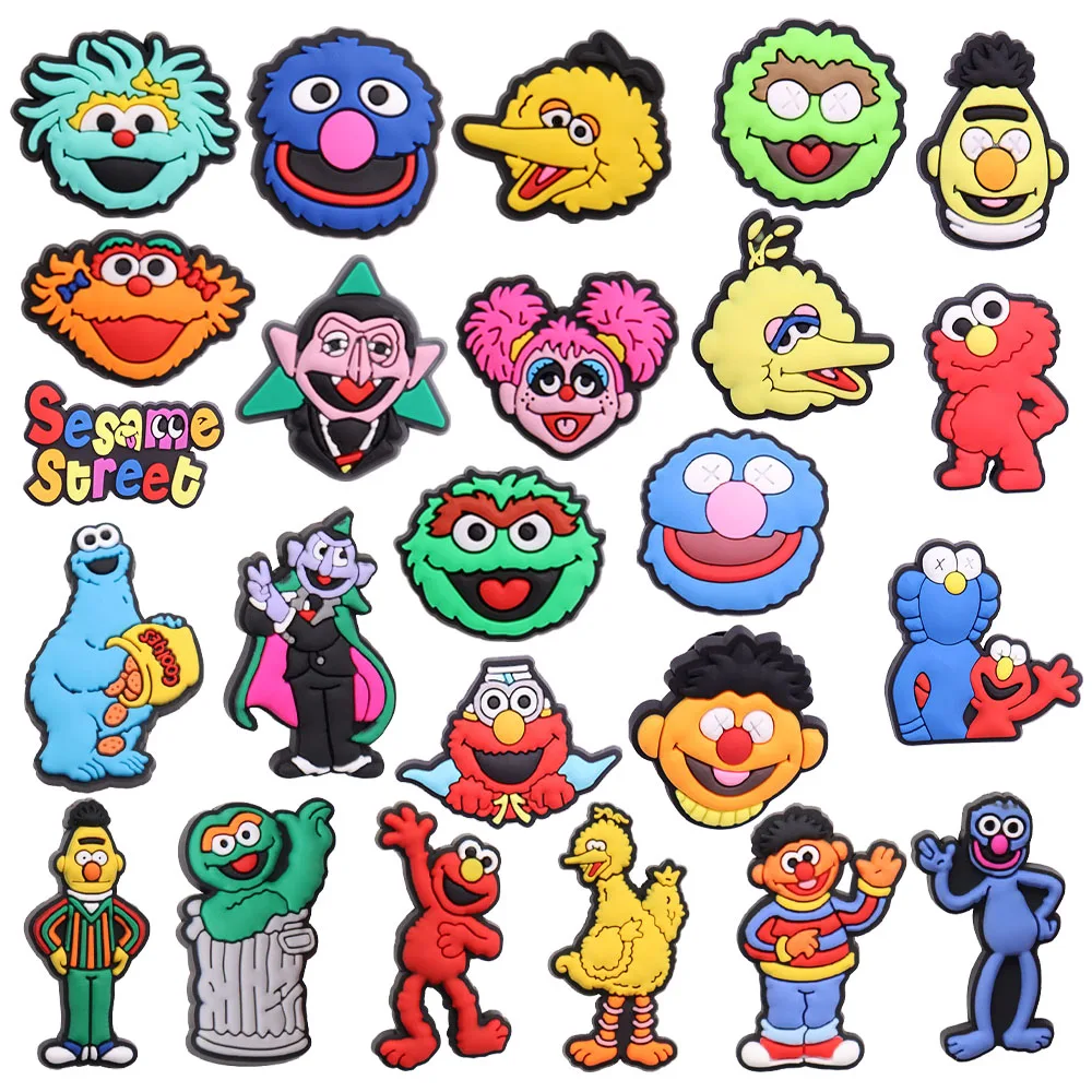 

New Arrival 1pcs Shoe Charms Cartoon Anime Yellow Duck Bird Accessories PVC Kids Shoe Buckle Fit Wristbands Birthday Present