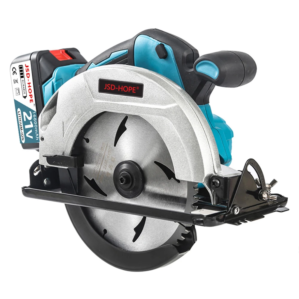 Brushless lithium electric circular saw 7 inch rechargeable portable woodworking saw stone cutting machine flip disc cutting