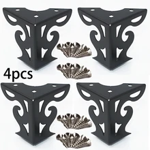 

4pcs 8cm European Sofa Legs Tea Table Metal Furniture Feet Couch Bench Cabinet new Sofa Legs black/Chrome Color