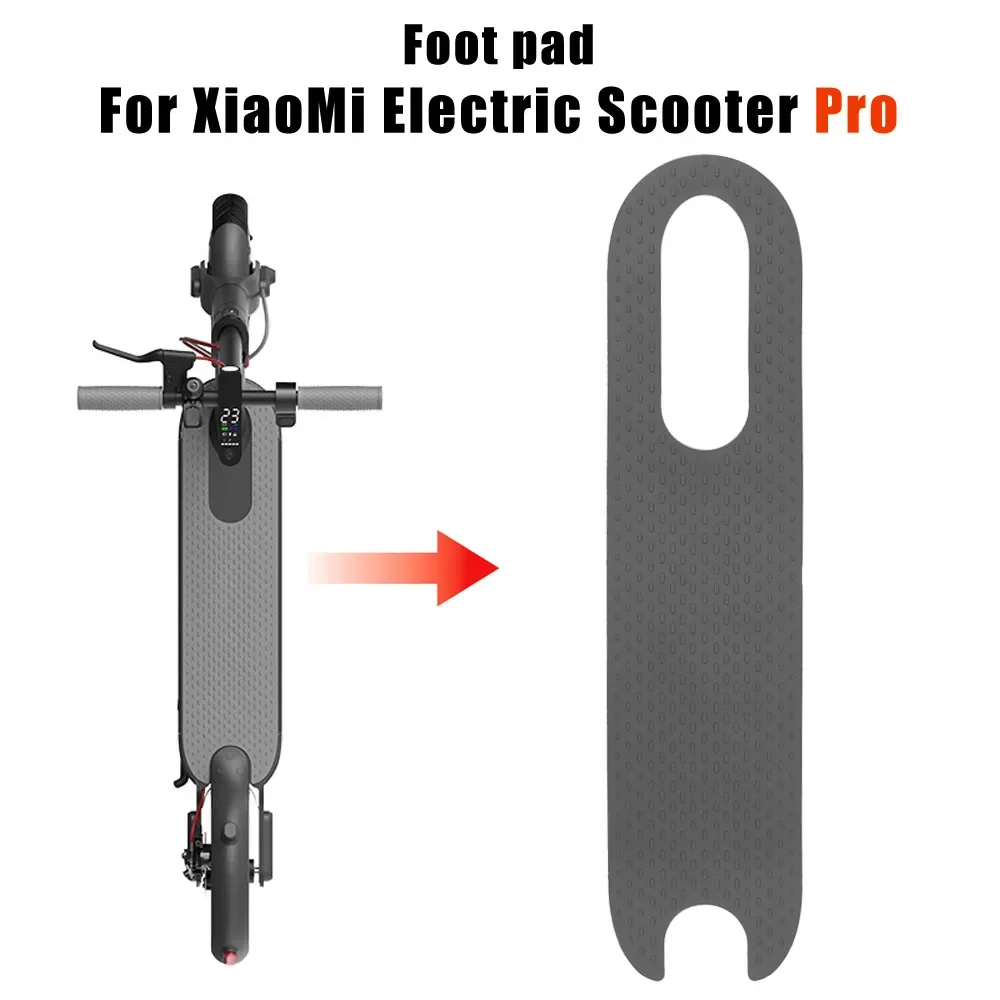 Silicone Foot Pad Mat for Xiaomi M365 Pro Electric Scooter Adhesive Anti-Skid Cover Pad Deck Rubber Pedal Replace Accessories