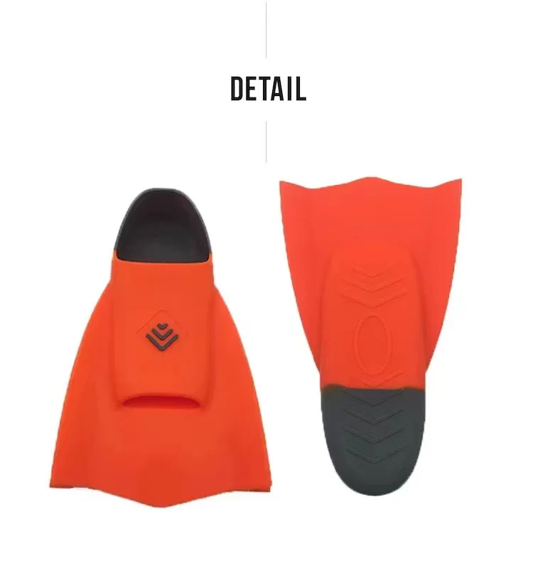 Professional Adult Flexible Comfort TPR Non-Slip Swimming Diving Fins Rubber Snorkeling Swim Flippers Water Sports Beach Shoes