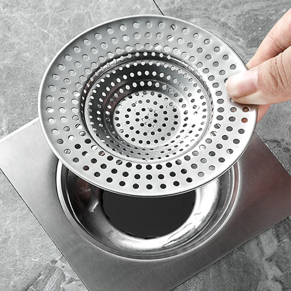 Bathroom Hair Catcher Stopper Shower Floor Drain Cover Filter Sink Plug Strainer 1pcs