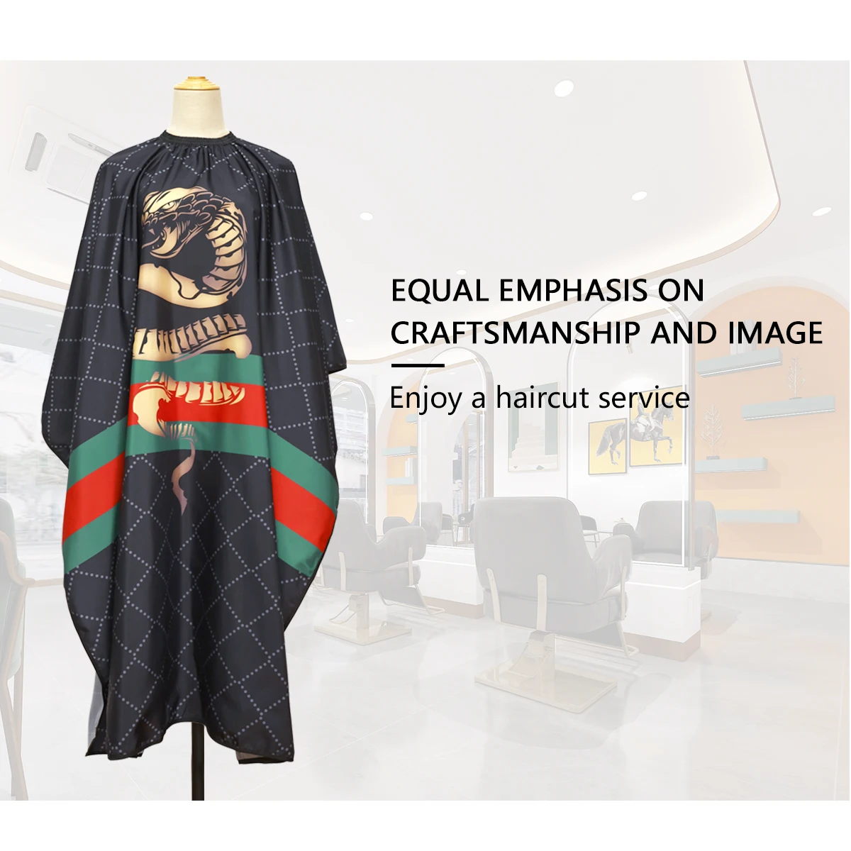 Salon Waterproof Barber Hairdressing Cape Hair Cutting Apron Gown Anti-static Styling Accessories haircut cape hairdressing cape beauty salon apron