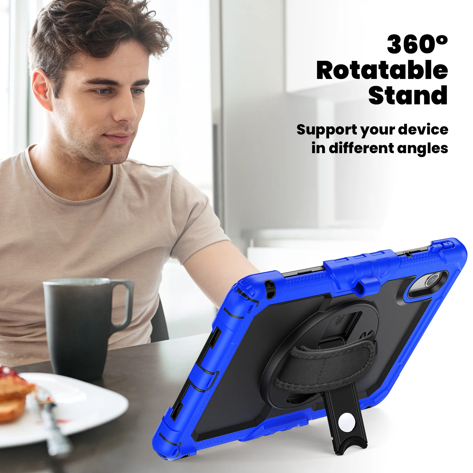 Durable Protective Tablet Case with S Pen Holder and Stand – Shockproof Design