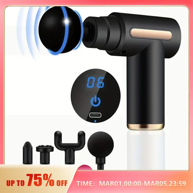 휴대용 근막 마사지 건: 통증 완화와 근육 회복의 궁극적 솔루션