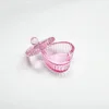 1pcs Pink Crystal Glass Dappen Dish Acrylic Powder Liquid Holder Container Heart Shape Nail Lid Cup Bowl Manicure Accessories 4