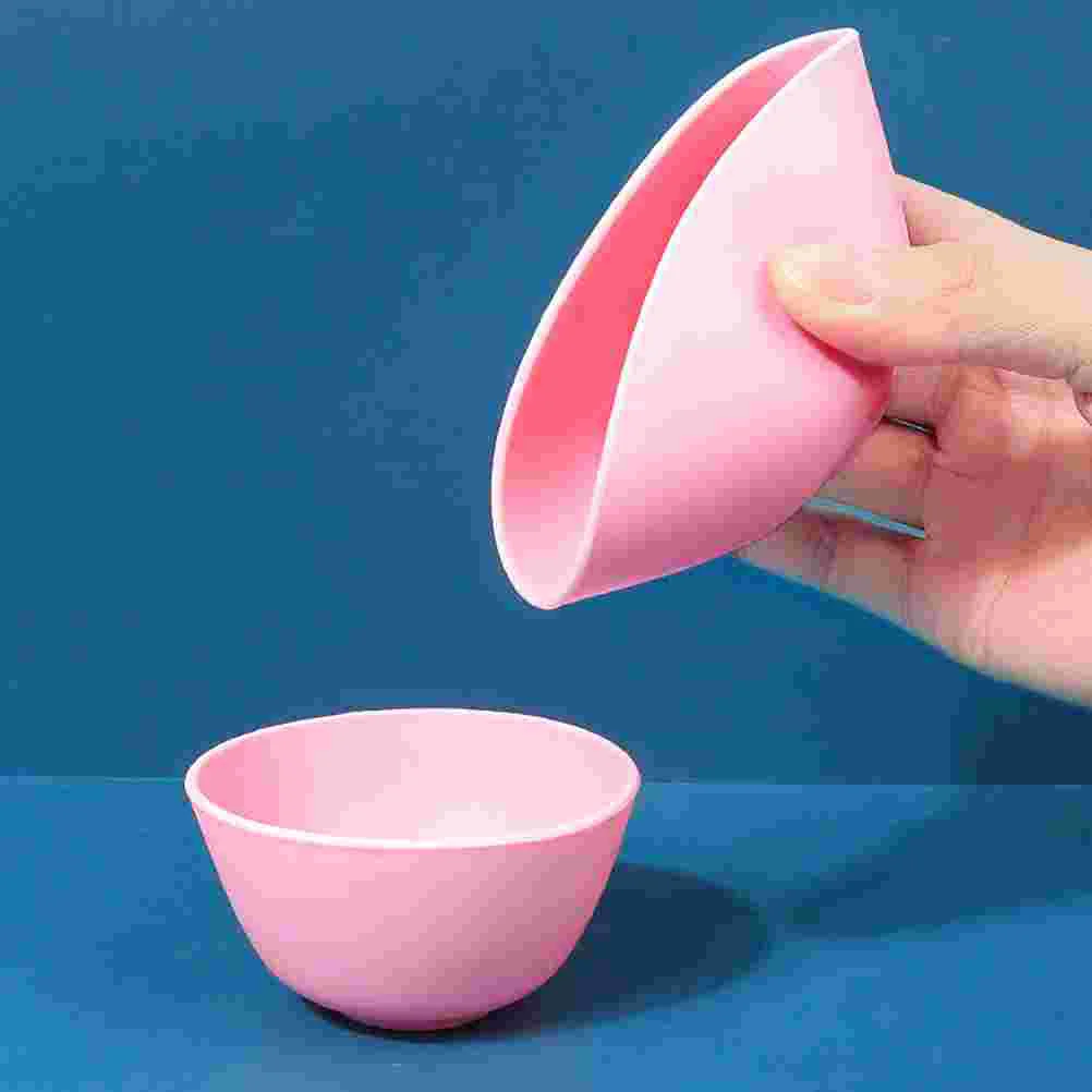 

Facial Mask Mixing Bowl Kit 6 Sets Silicone Face Mask Bowl Mixing Stirring Spatula Soft Flexible Facial Mud Bowl Spa Skincare