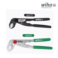 Original Wiha Mini Water Pump Pliers, Multifunctional Adjustable Water Pipe Pliers, 46672 46810 EDC Mini Water Pump Pliers
