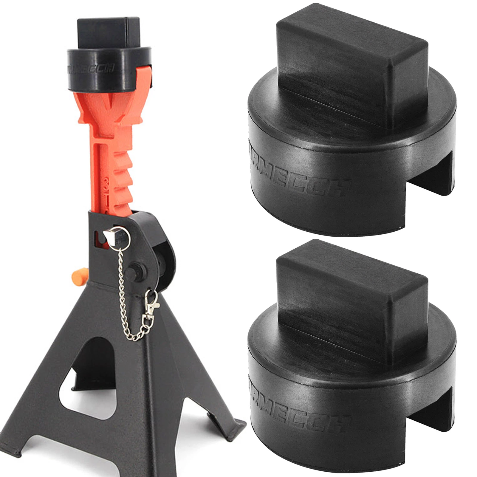 Car Jack Stand Adapter Rubber Pad Vehicle Frame Protector For Mercedes