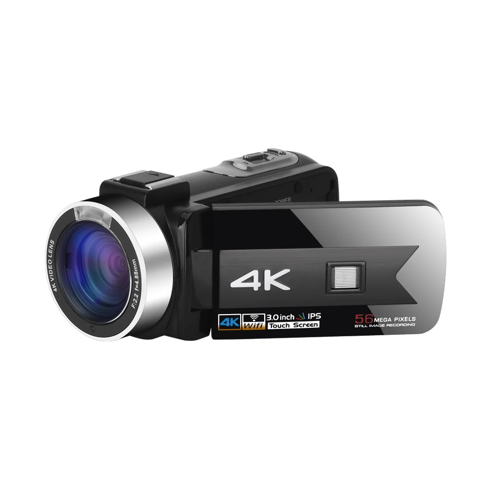 2024 56Mp 4K Fotocamere Digitali Per Youtube Live Streaming Webcam 4K Vlog Registrazione Video Videocamera Fotografica Registratore