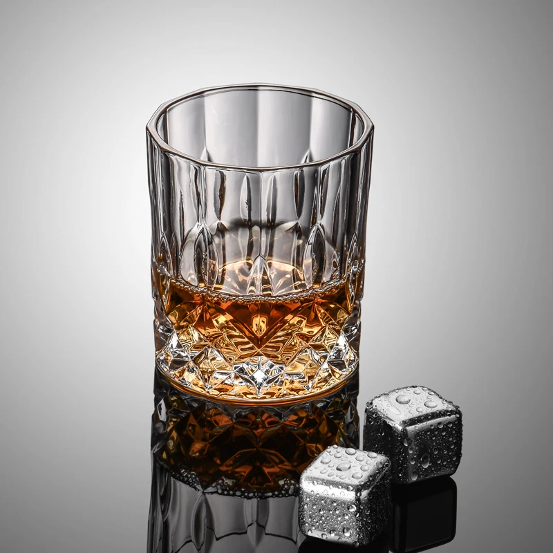 315ml Classic Whiskey Glass Transparent Household Creative Liquor Spirit Beer Glasses Party Bar KTV Vodka Gin Tequila Rum Cups