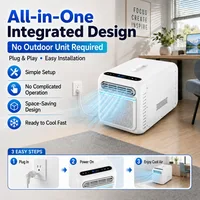 Climatiseur portable SOG-1+, 5200 BTU, 400 W, faible consommation, climatiseur mobile, refroidisseur d'air portable pour le camping, les camping-cars, les petites pièces (8-10 personnes) ㎡ 2