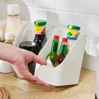 Refrigerator Organizer Bins Fridge Food Sort Storage Box Transparent Seasoning Storage Box Kitchen Fridge Storage Organizer 2