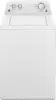 Top-Load Washer with Dual Action Agitator, Stainless Steel Top Loader Laundry Washing Machine, 3.5 cu. ft. Capacity White 1