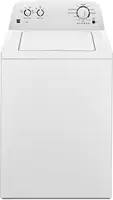 Top-Load Washer with Dual Action Agitator, Stainless Steel Top Loader Laundry Washing Machine, 3.5 cu. ft. Capacity White 1
