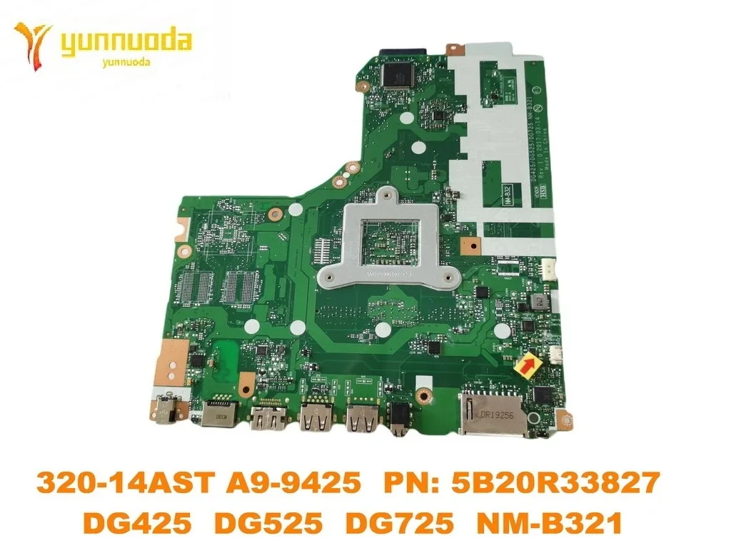 Original para Lenovo Ideapad 32014ast Placa-mãe do Portátil A9-9425 pn 5b20r33827 Dg425 Dg525 Dg725 Nm-b321 Testado Bom Livre - Imagem 3