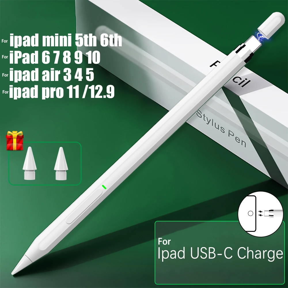 Usb C 7th Generation Apple Pencil Ipad Pro 11 Pencil For 7th Generation  Ipad Charge With Ipad Pencil