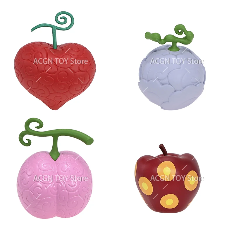 Originale Anime One Piece Op-Op Fruit Smoke-Smoke Fruit Slip-Slip Fruit Smile Action Figure Pvc Bambole Da Collezione Giocattoli Figurine