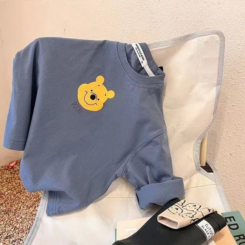T shirt babies girl boy mickey bottoming long sleeved tee kid toddler infant 9months to 6years old spring cotton top