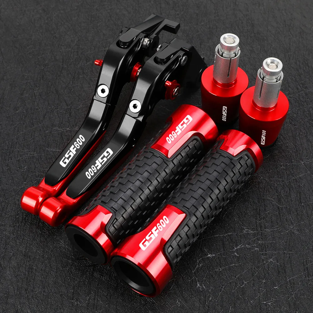 

For SUZUKI GSF600 GSF600S BANDIT 2007 -2015 Motorcycle Foldable Brake Clutch Levers 22MM 24MM Handlebar Knobs Handle Grips Ends