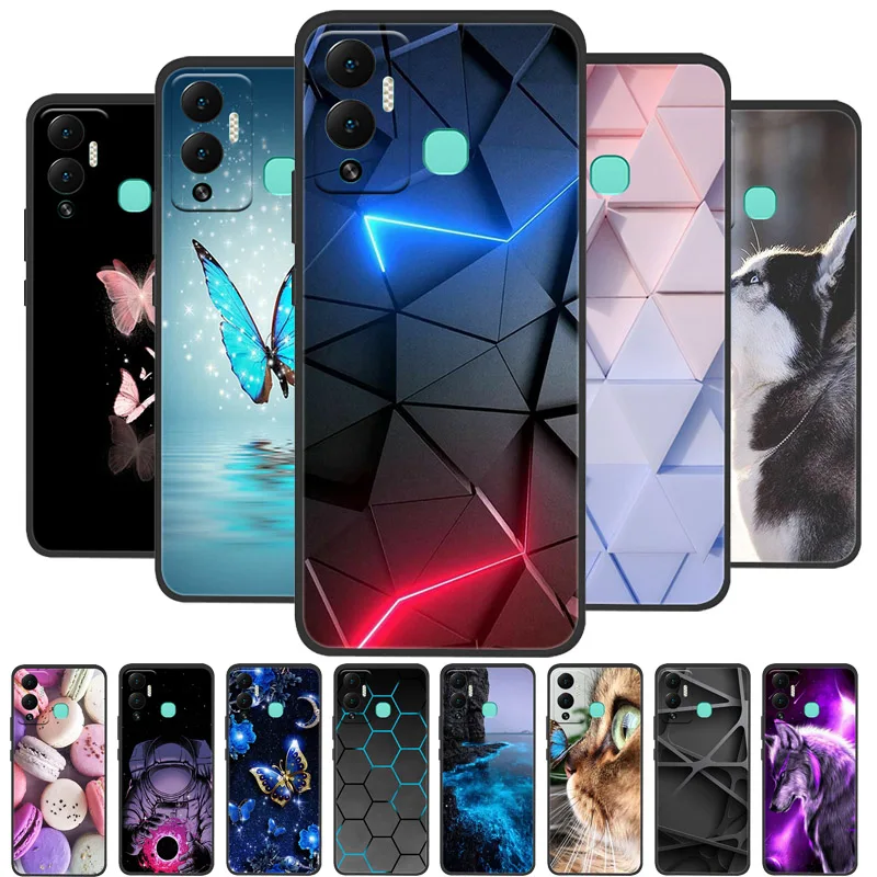 

For Infinix Hot 12 Play NFC Case Silicone Soft TPU Phone Cover For Infinix Hot 12 Play NFC Back Cases Fundas Hot12 Play NFC Capa