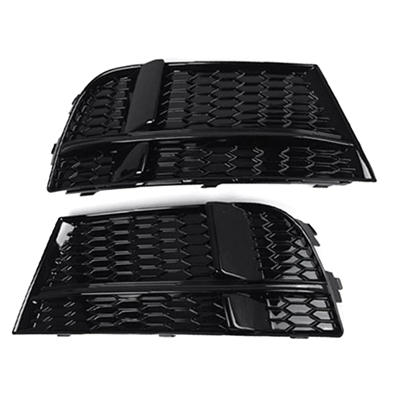 1Pair Fog Light Grille For A3 S3-Ventilation Grille 8V3807681AB Right 8V3807682AB 8V3807682N