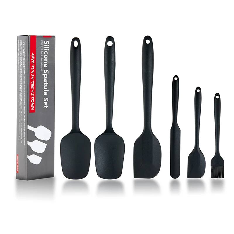 6pcsHeatResistantSiliconeCookwareSetSiliconeKitchenUtensilsSet