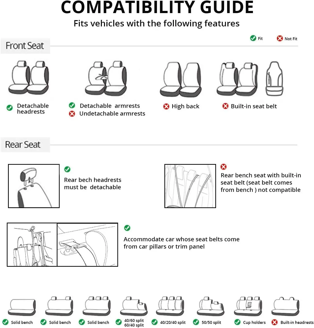 Рисунок 6 - Универсальные чехлы для автомобильных сидений