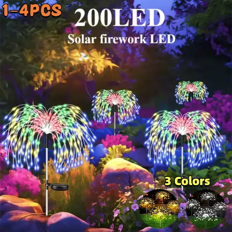 PDQ Solar Firework Light 6