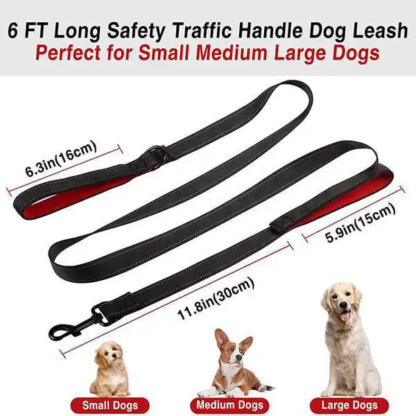 Double Strap for Dogs Hands Free Leash Dog Long Leash for Pet Puppy Accessories Dog Walking GXQ16 5