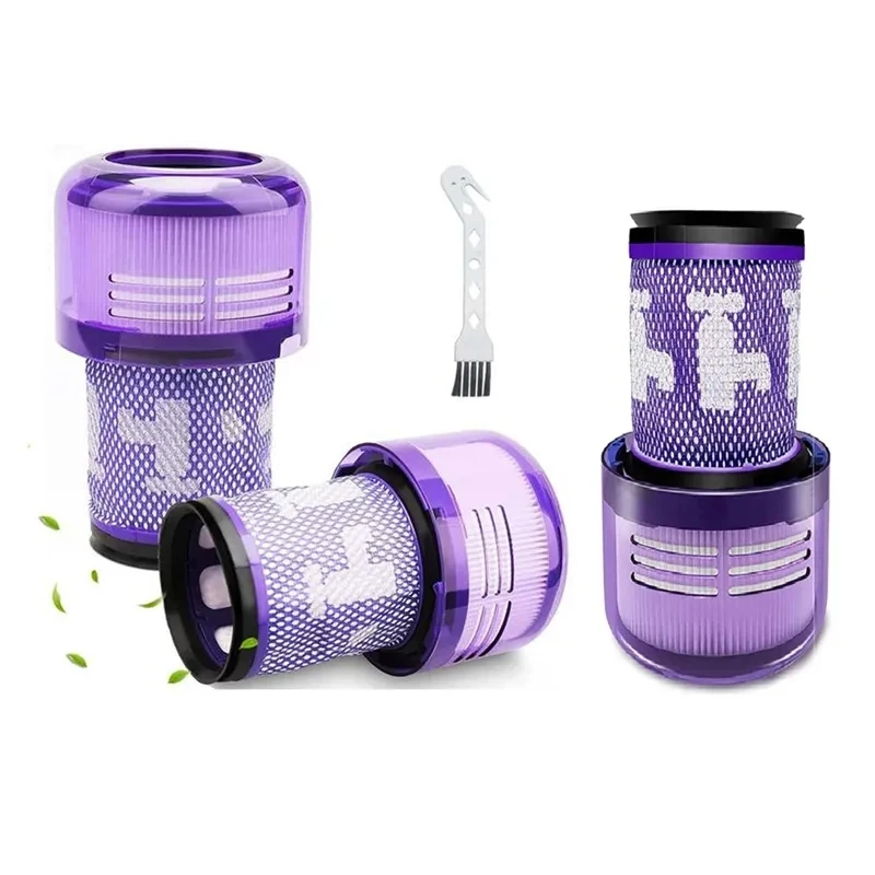 

Запчасти для пылесоса Dyson V12, сменные детали для фильтра НЕРА, 3 шт., 971517-01