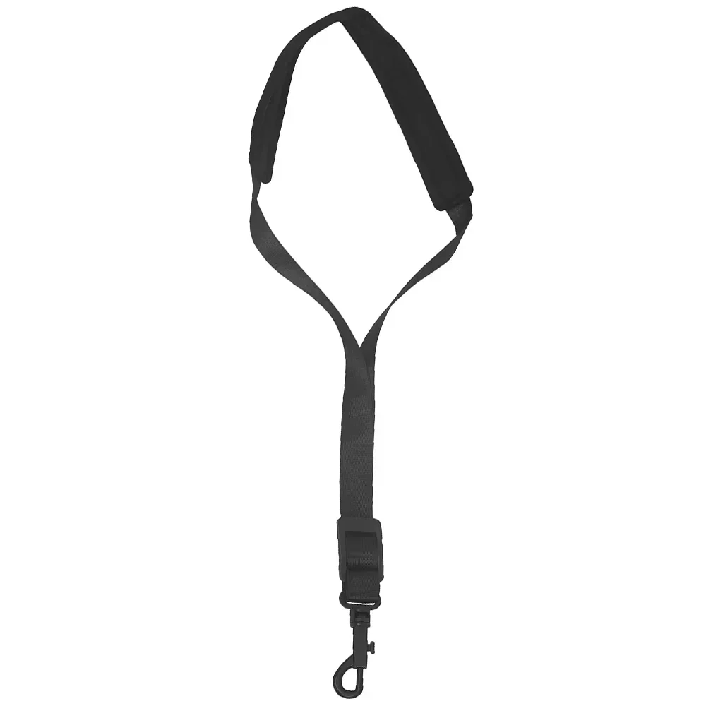 Premium Adjustable Leather Saxophone Neck Strap - Universal Fit for Soprano, Alto, and Tenor Saxophones