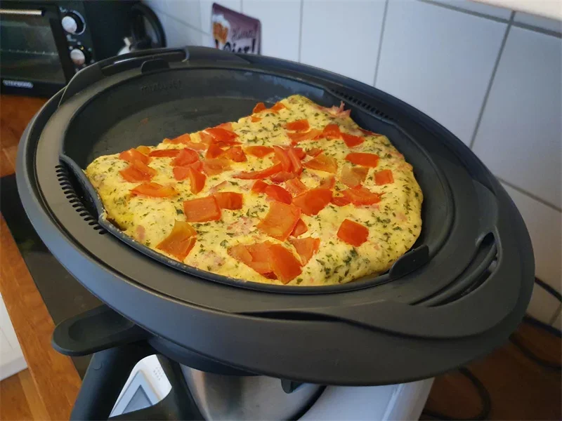 Description Picture 6 of itemSilicone Baking Mat Steamer Steaming Tray Dish Pan For The Varoma Insert Base of Thermomix TM31 TM6 TM5 kitchen accessories