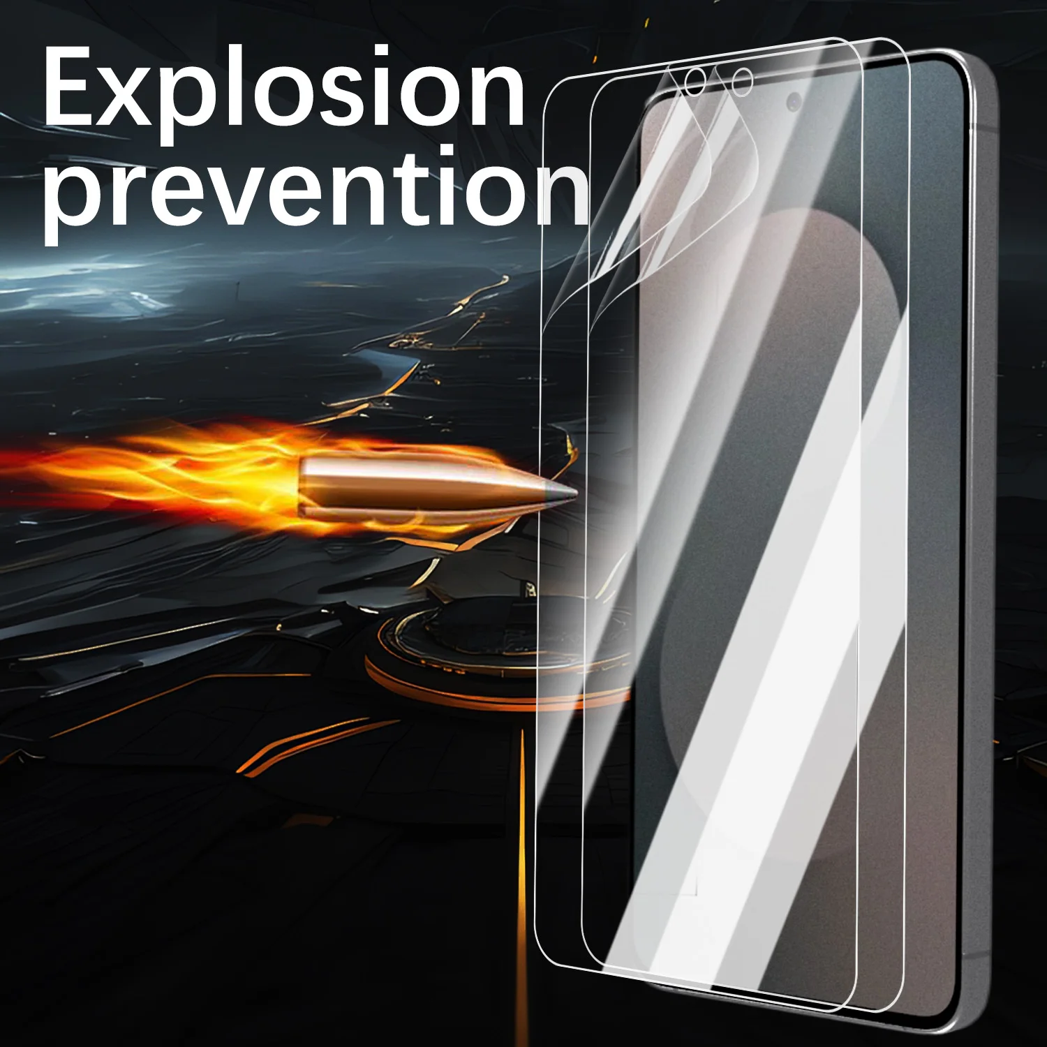 Pellicola salvaschermo 6IN1 per Samsung Galaxy S25 FE opaca trasparente posteriore anteriore morbida pellicola protettiva idrogel per pellicola antigraffio S25FE - immagine 4