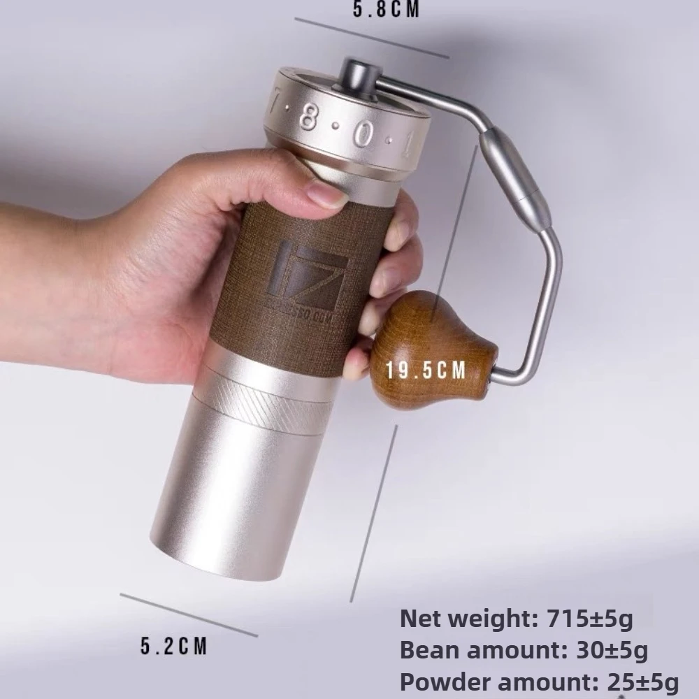 1Zpresso ZP6 Manual Coffee Grinder 48mm burrs finer adjustment